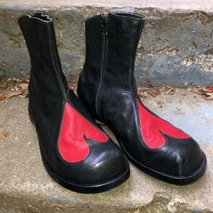 CYDWOQ LOVE ANKLE BOOTS